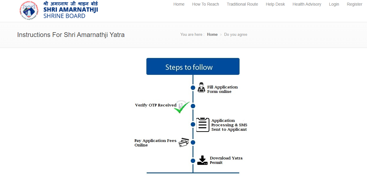 amarnath yatra registration 2022