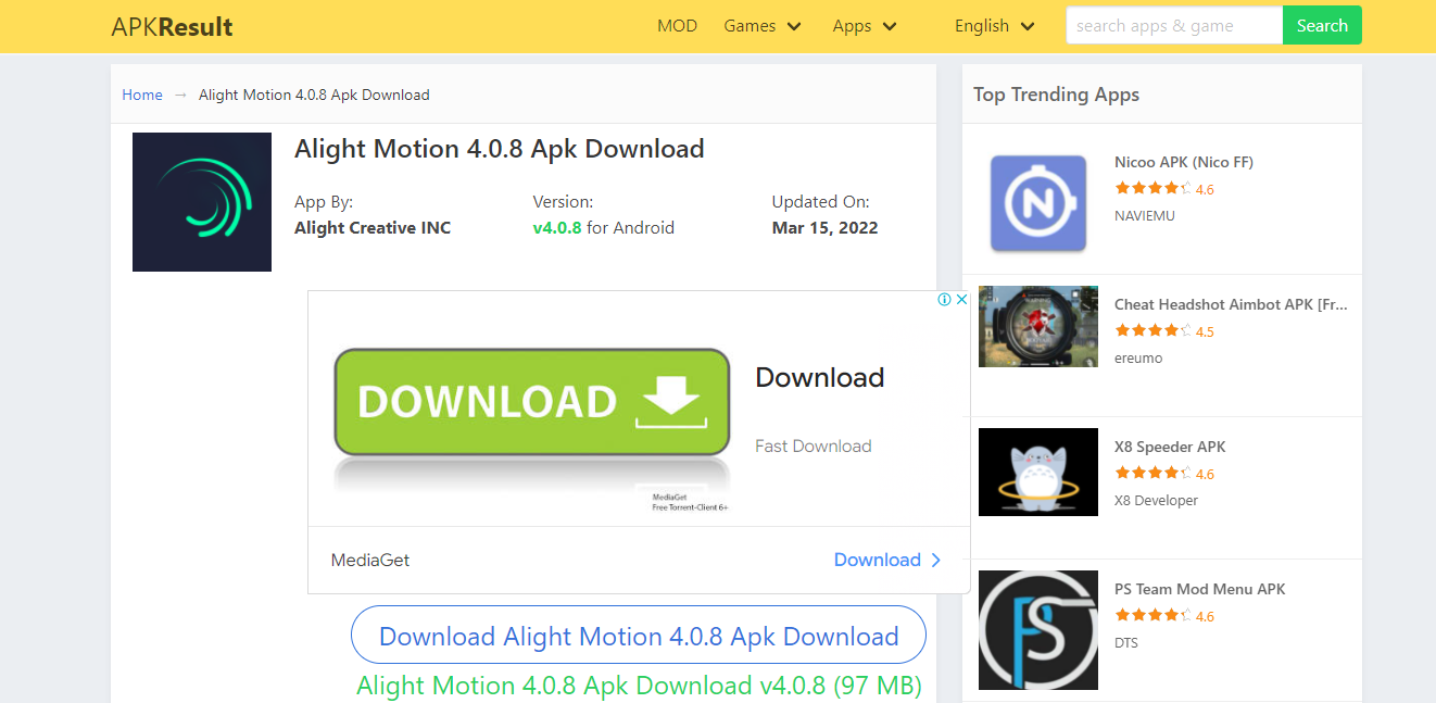download alight motion 4.0.8 v