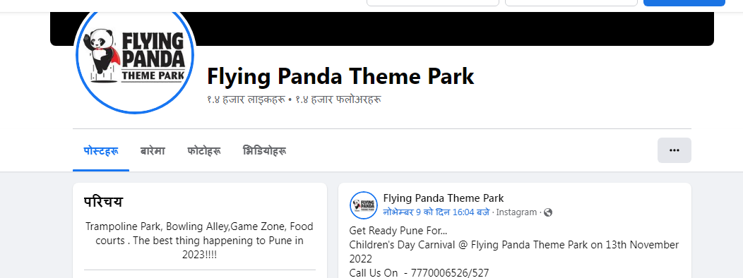 flying panda theme park