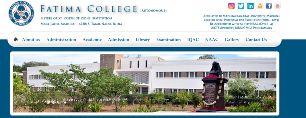 Fatima College Ug Admission 